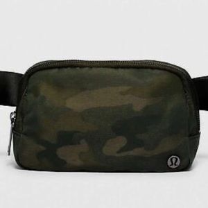 Lululemon Camo Everywhere Belt Bag. New in package never opened, never touched.